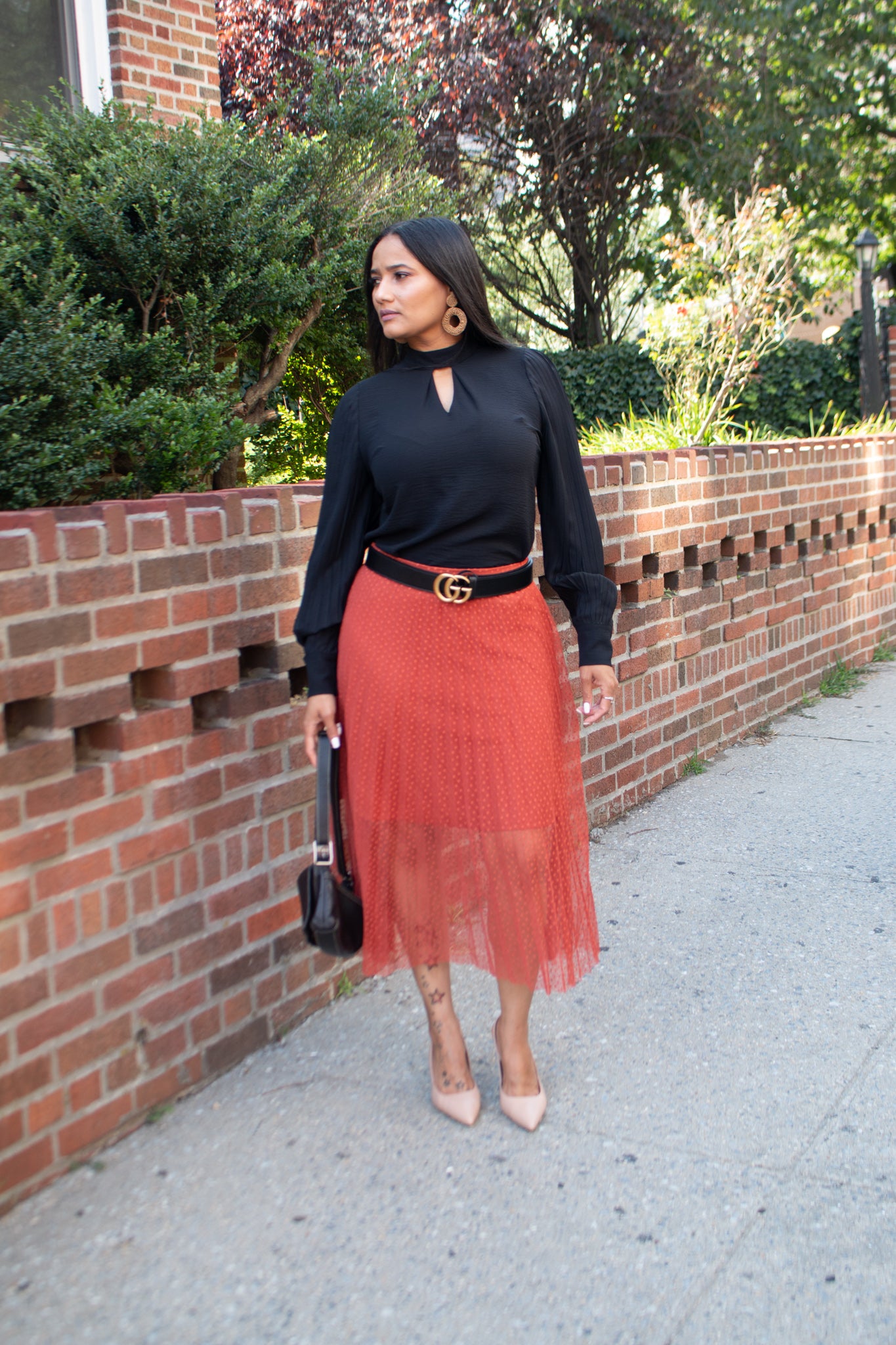 PLEATED SKIRT