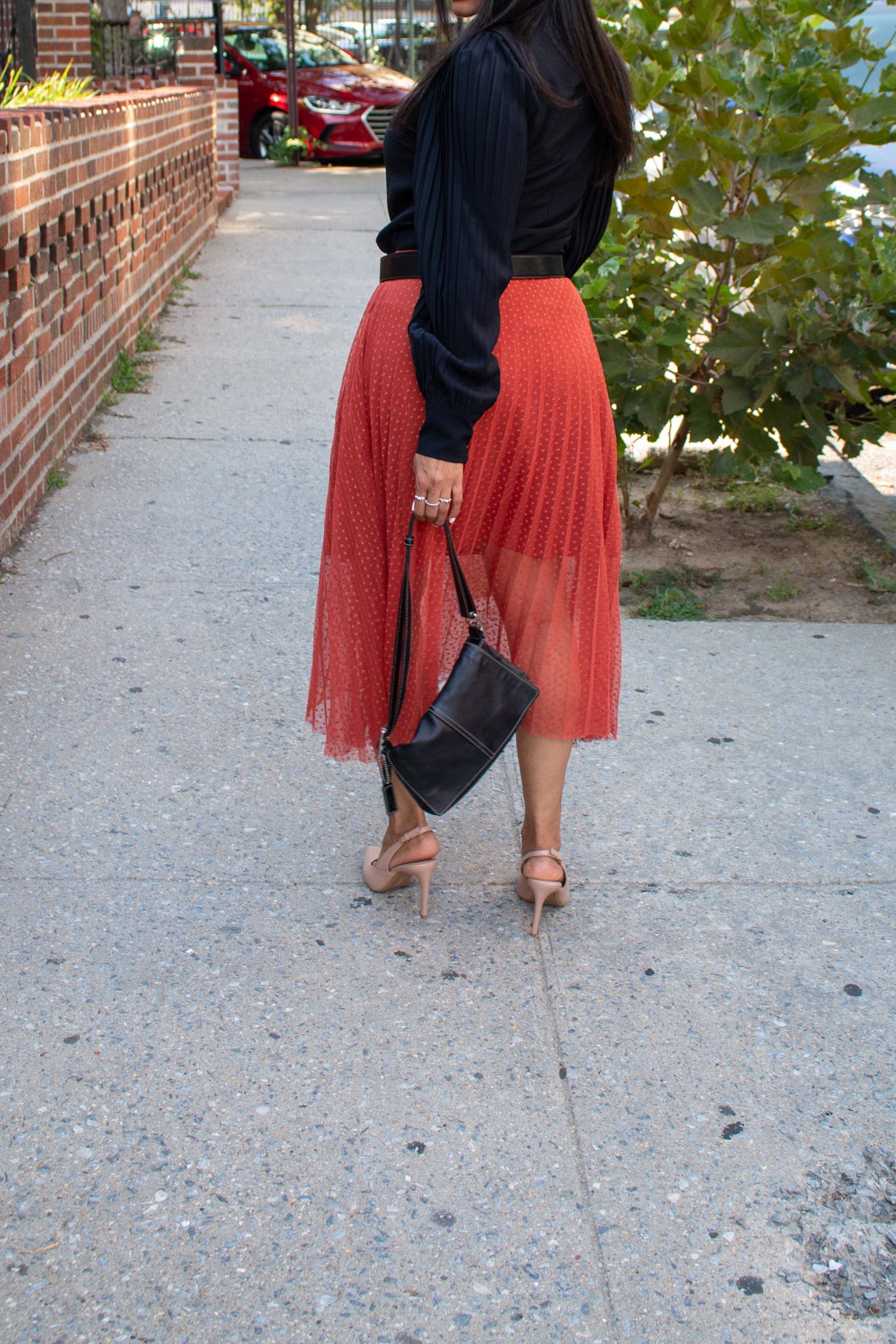 PLEATED SKIRT